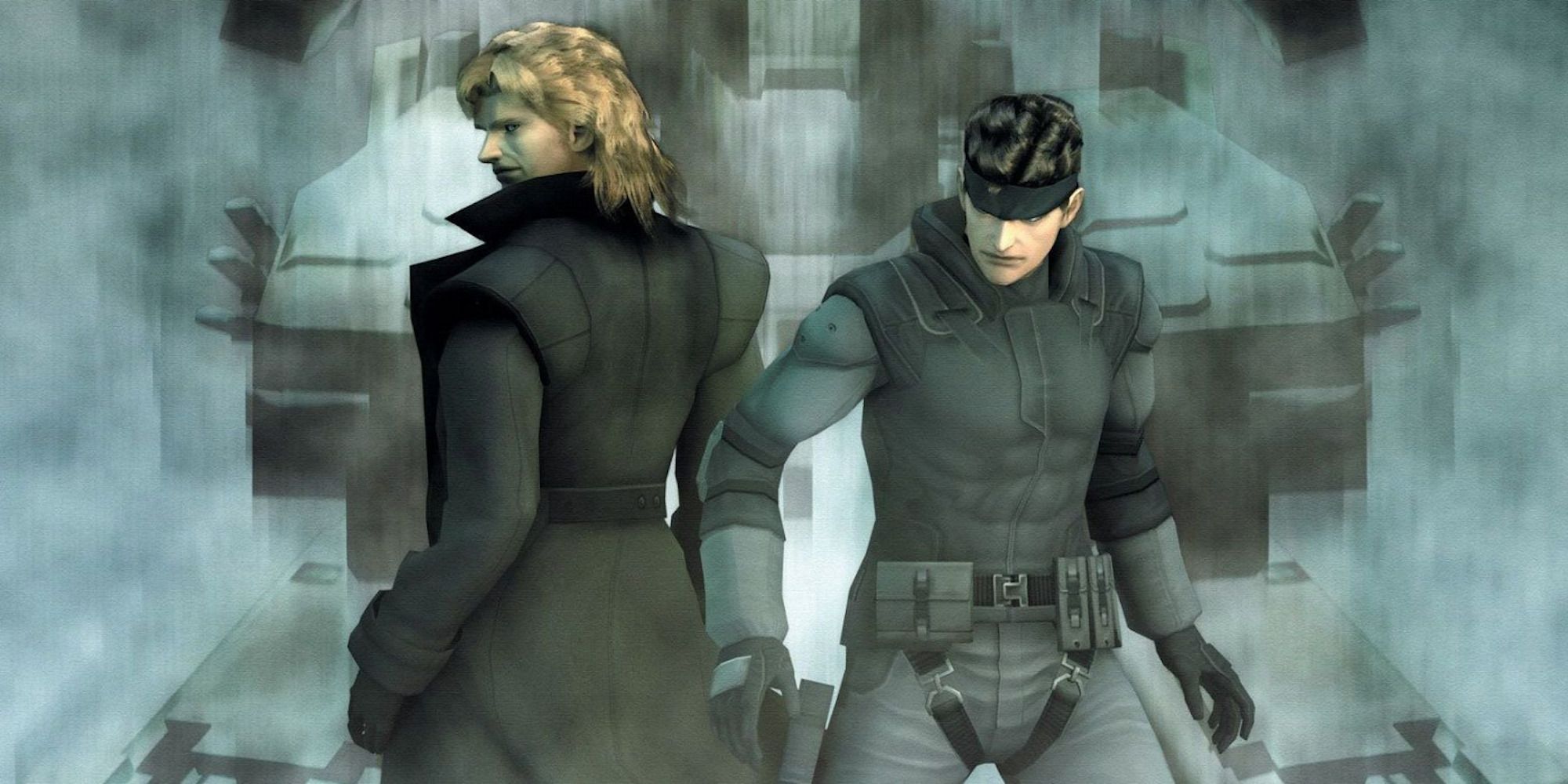 Liquid and Solid Snake from Metal Gear Solid The Twin Snakes