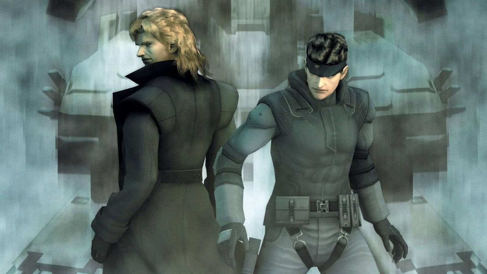 Liquid and Solid Snake from Metal Gear Solid The Twin Snakes