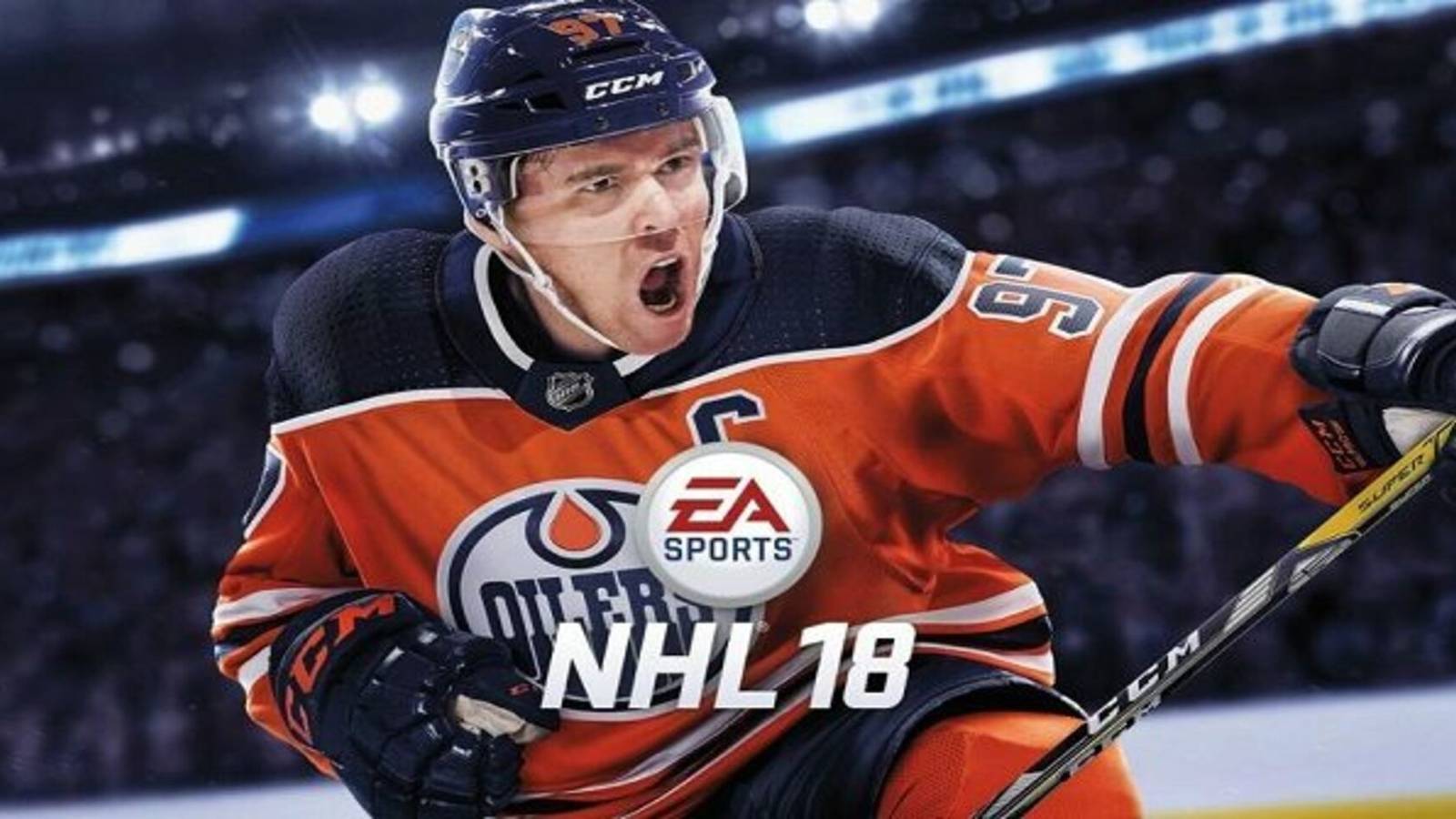 ea nhl cover art connor mcdavid nhl 18