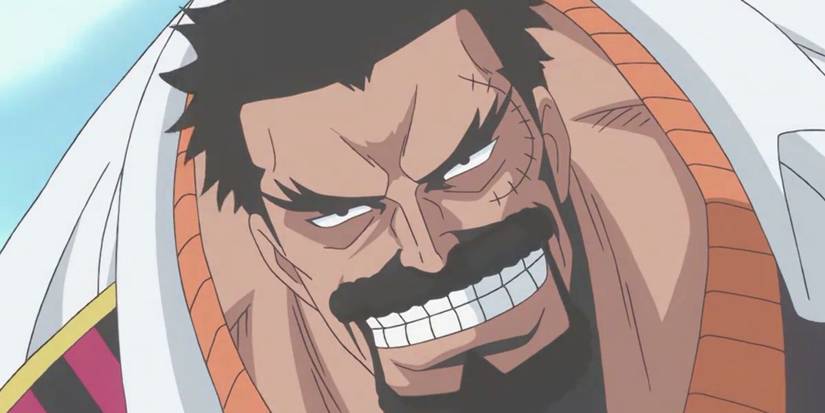 Garp smiling