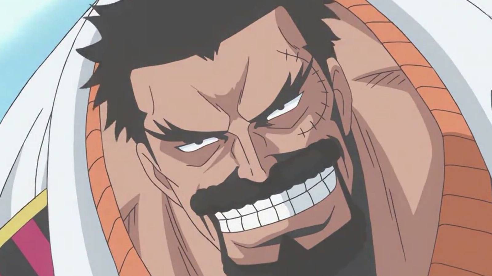 Garp smiling