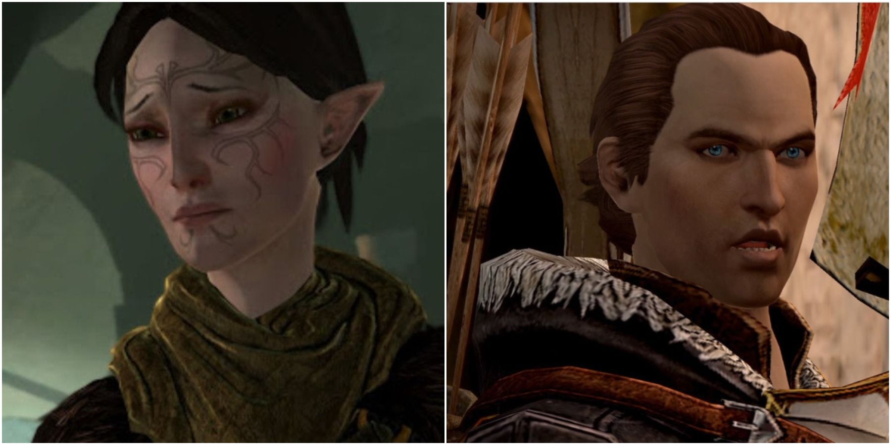 Split image of Merrill and Sebastian.