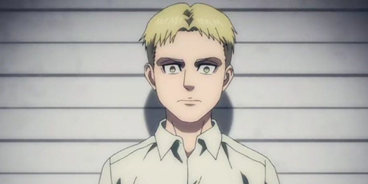 A young Reiner from Attack on Titan