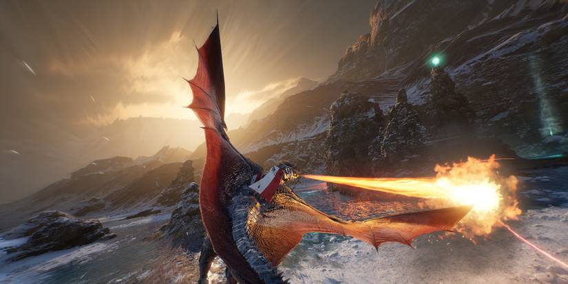 Age of Ashes - Shooting a stream of fire.