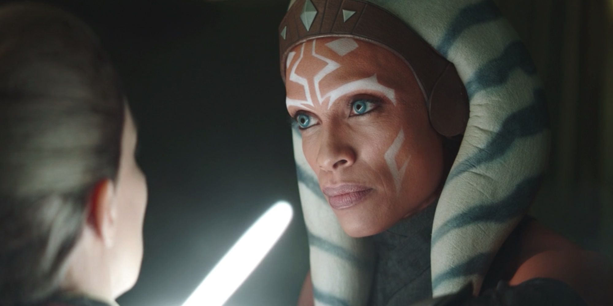 Ahsoka confronts Magistrate Elsbeth in The Mandalorian