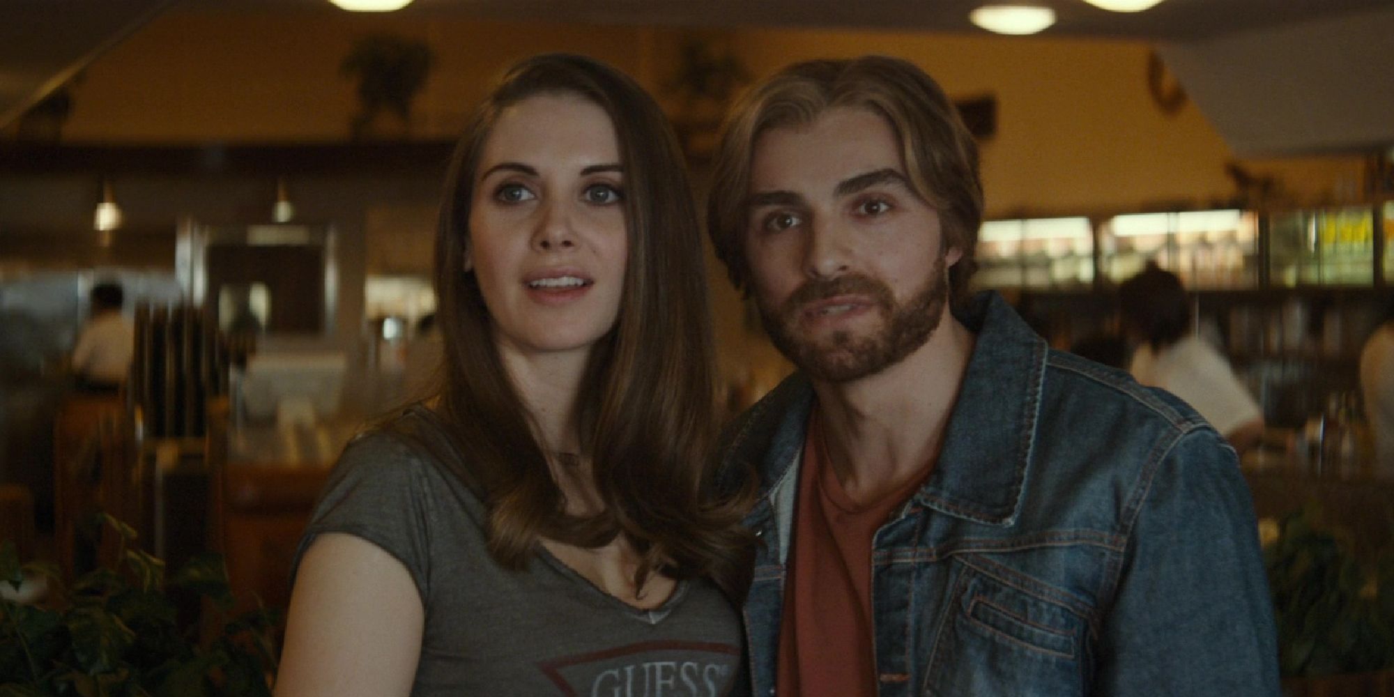 Alison Brie and Dave Franco as Amber and Greg in The Disaster Artist