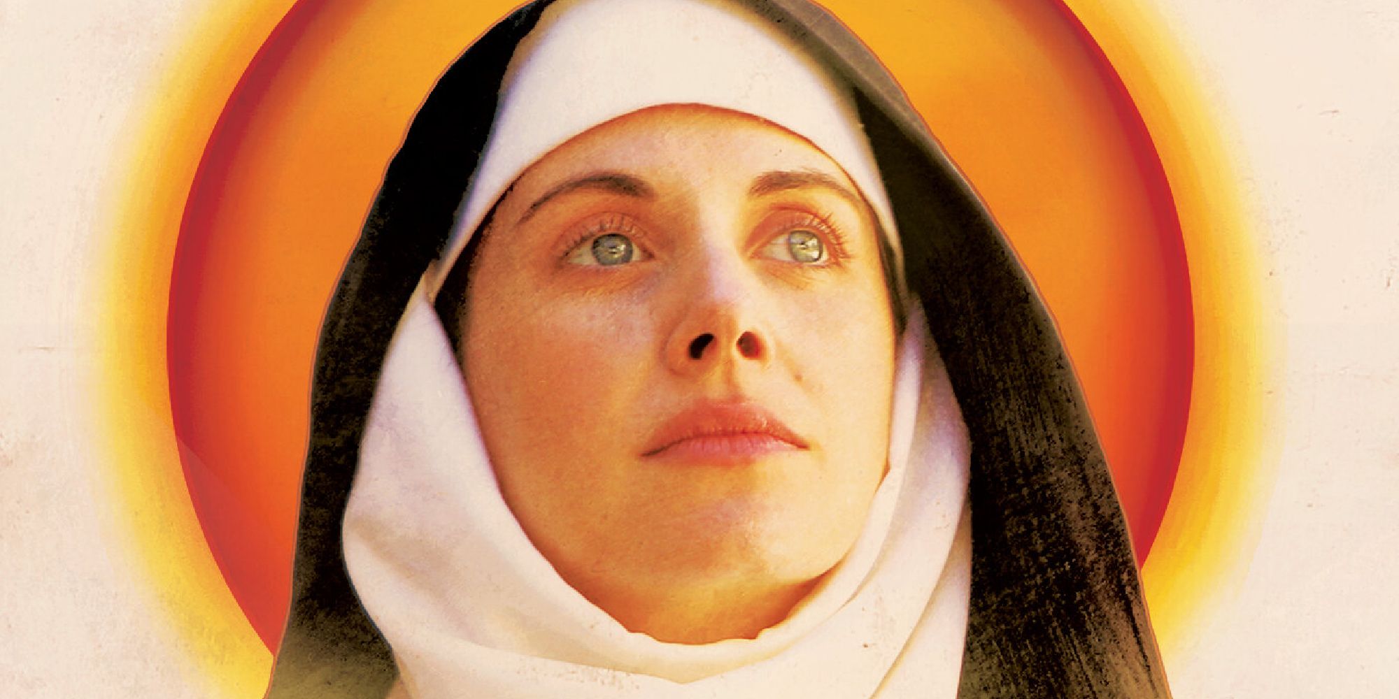 Alison Brie as Sister Alessandra in the poster for The Little Hours