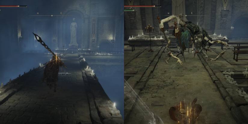 Ambush inside Fringefolk Hero's Grave in Elden Ring