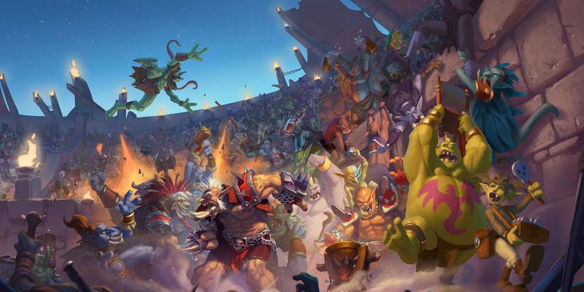 An arena in Hearthstone