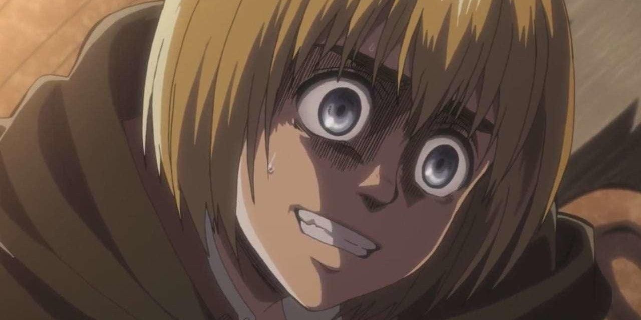 Armin in Attack on Titan