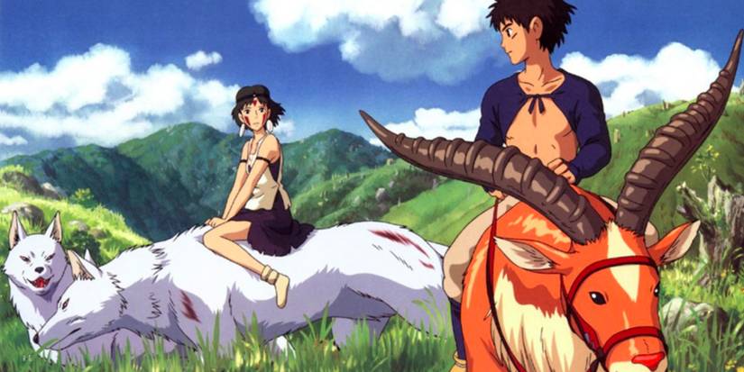 Ashitaka and San of Princess Mononoke