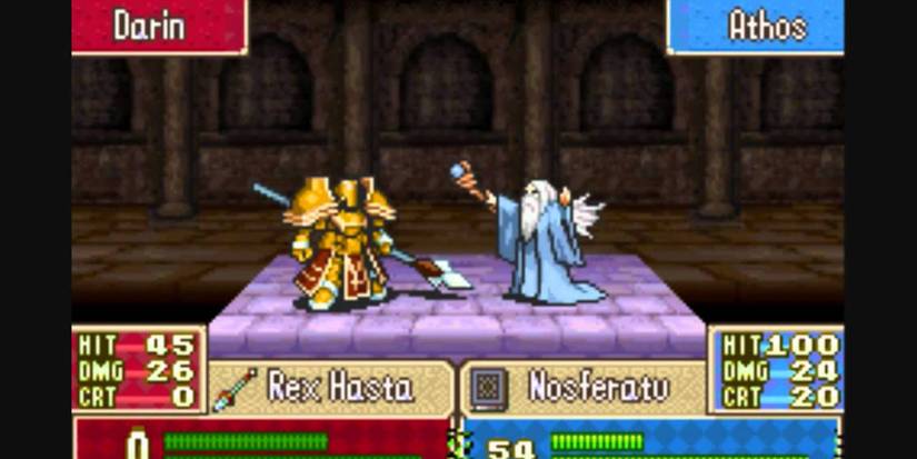 Athos casting Nosferatu against Darin