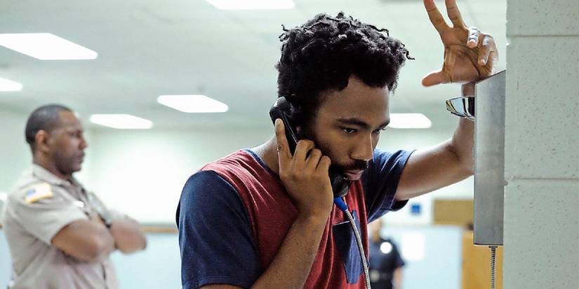 Atlanta Earn making a phone call in jail