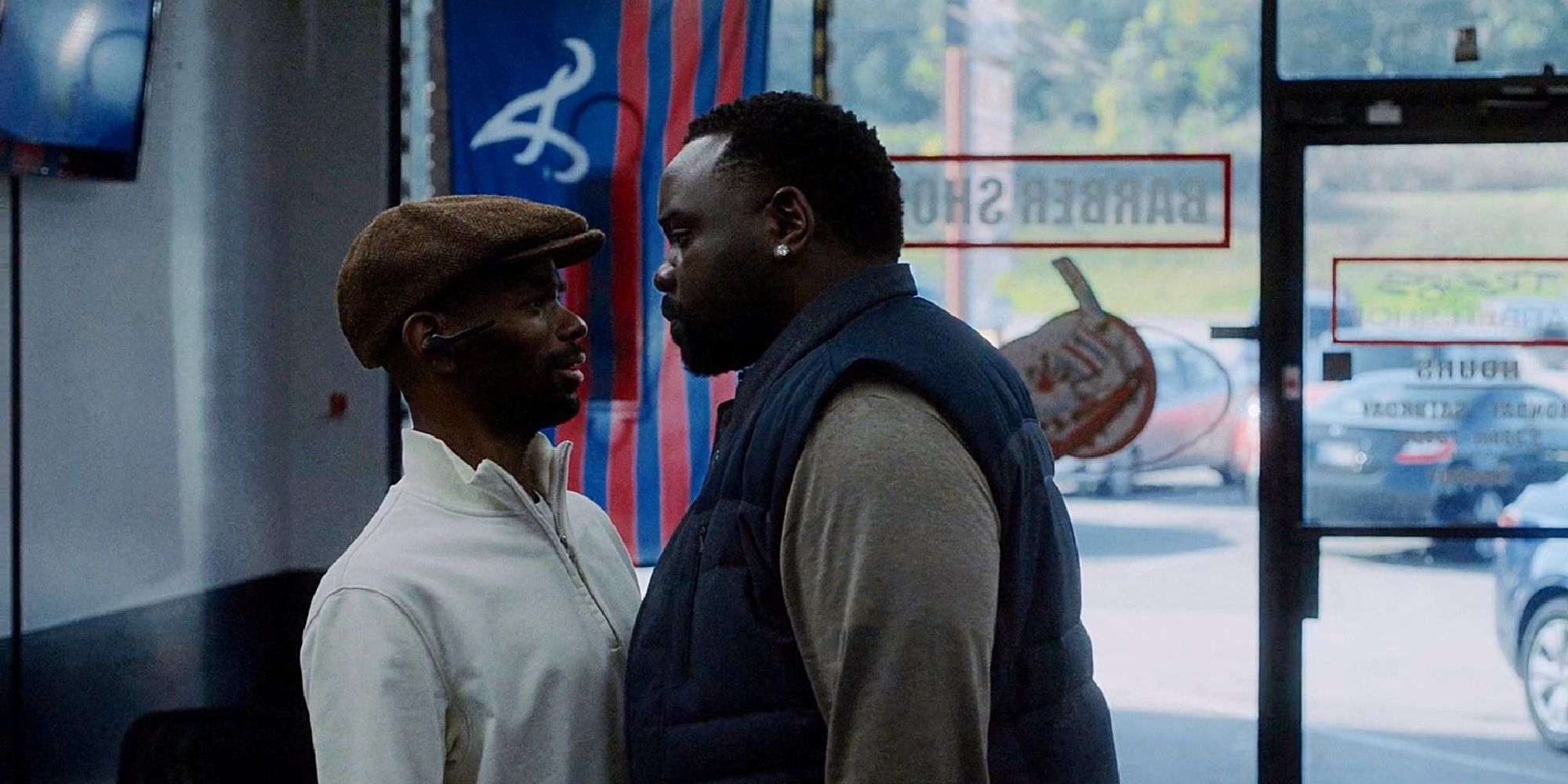 Atlanta Alfred confronting his barber Billy after his haircut