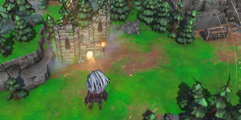 Fort Located on the Overwold Map in Tiny Tina's Wonderlands. 