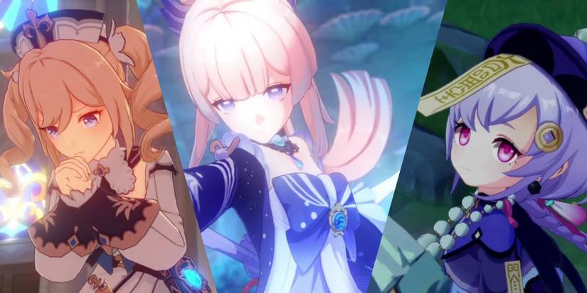 Barbara Kokomi and Qiqi