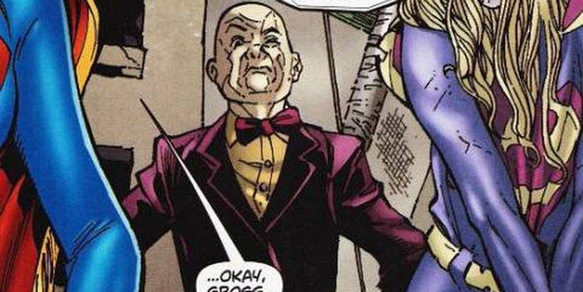 Bizarro Lex Luthor and Bizarro Supergirl Cropped