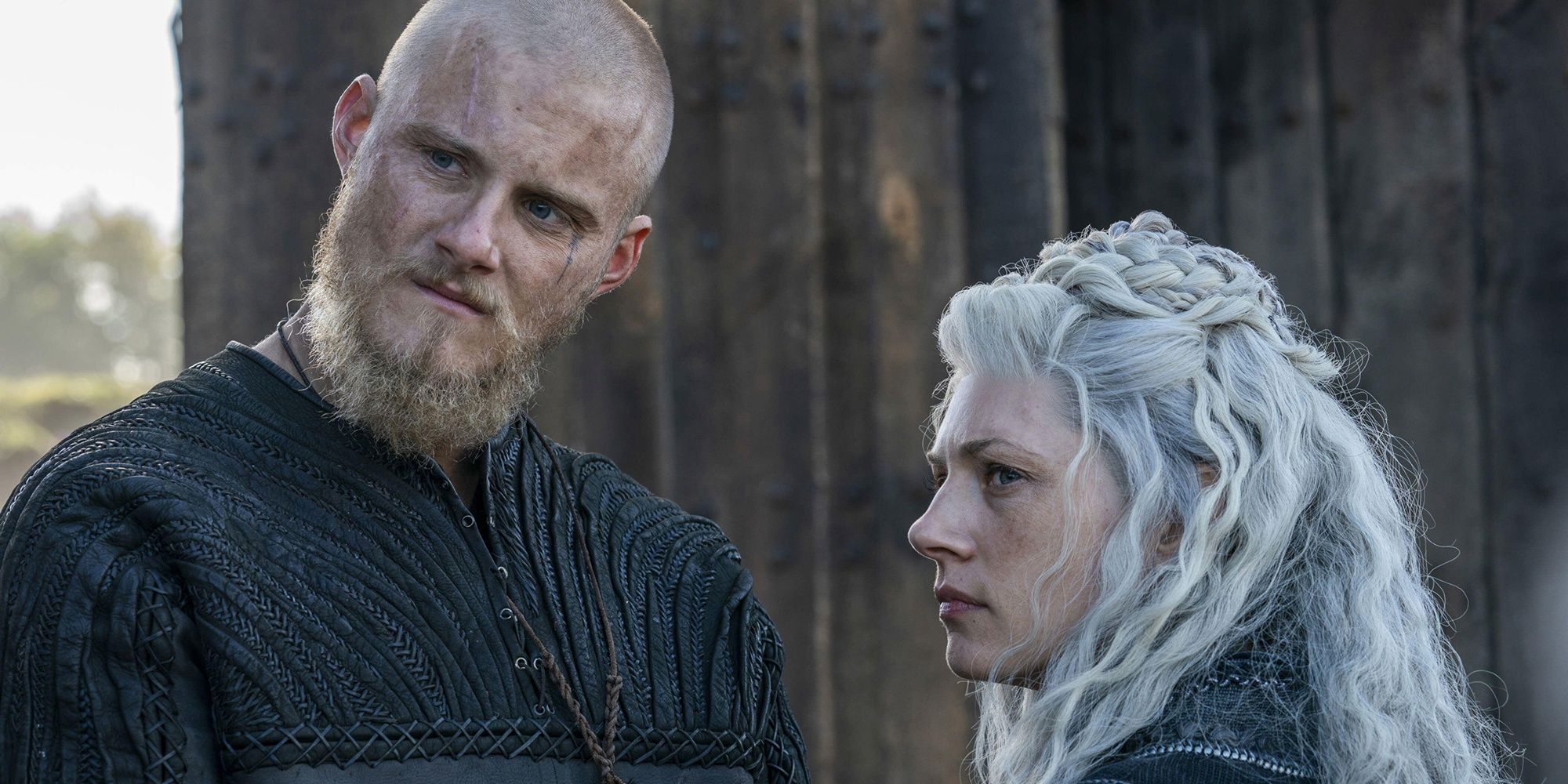 Bjorn and Lagertha in Vikings