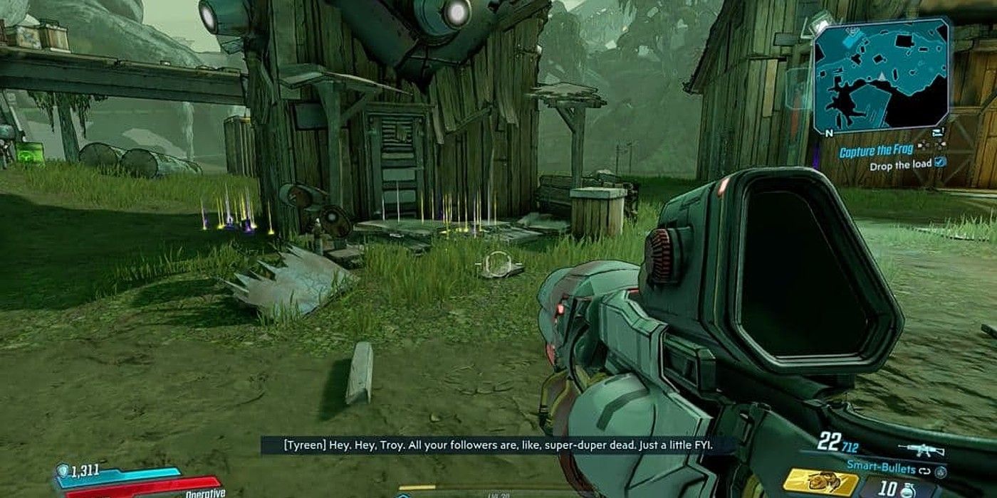 Borderlands 3 Capture the Frag loot by run down shack