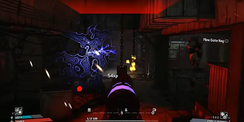 Borderlands Sledges Safe House firing with mounted skulls