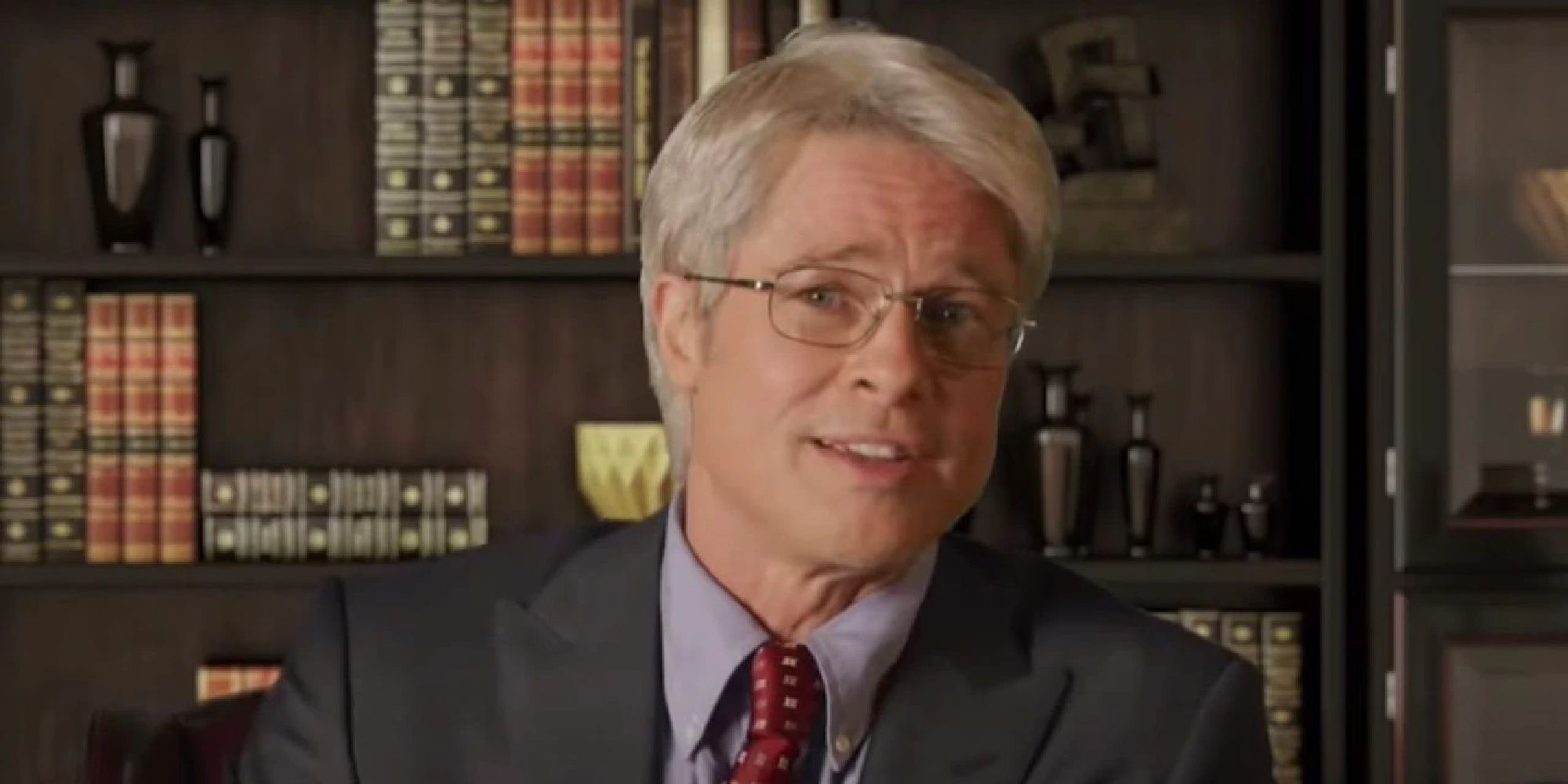 Brad Pitt doing an impression of Anthony Fauci on SNL-At-Home