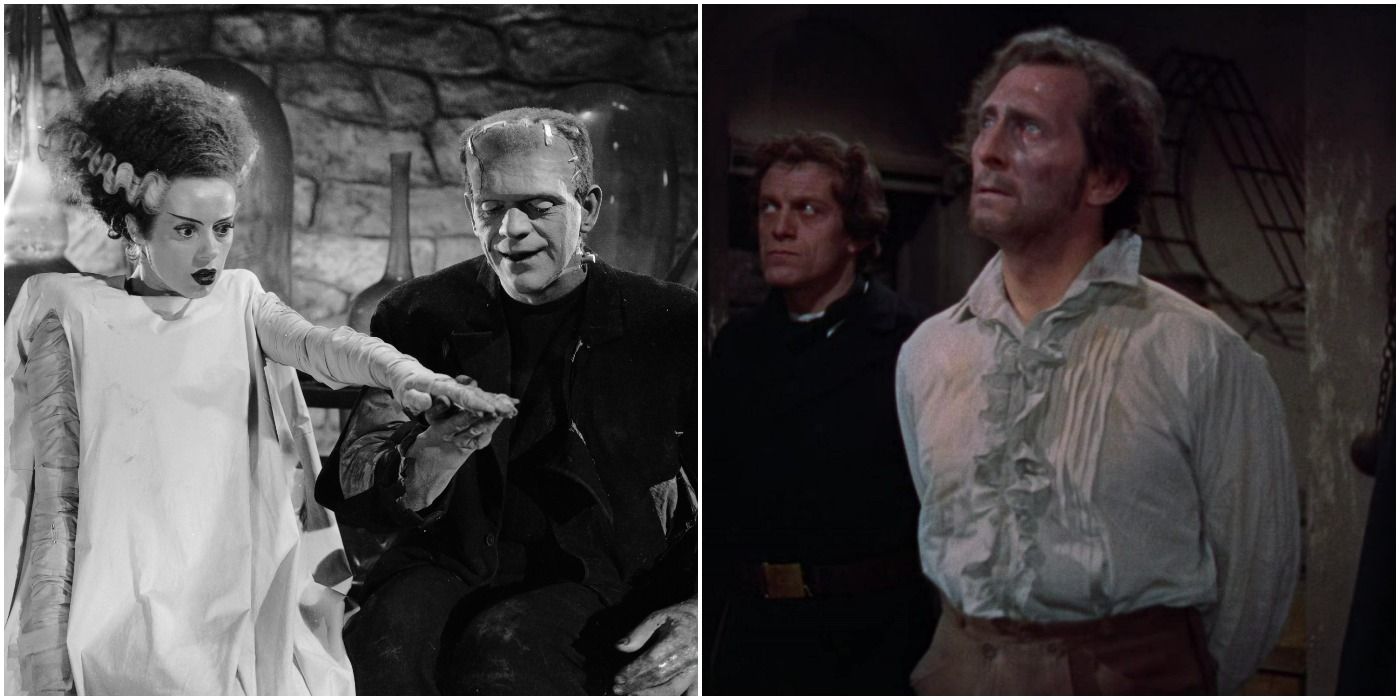 Bride of Frankenstein and The Curse of Frankenstein