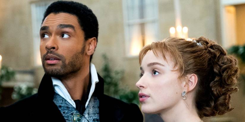 Bridgerton Couple Daphne Bridgerton and Duke Simon Basset