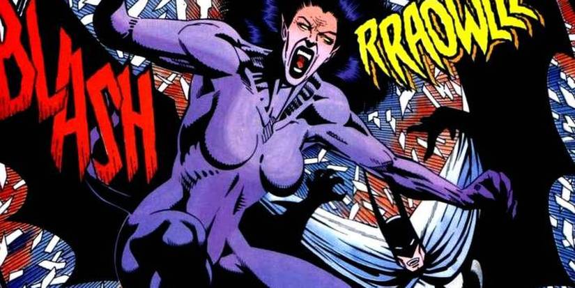 Cat-Woman and Vampire Batman Cropped