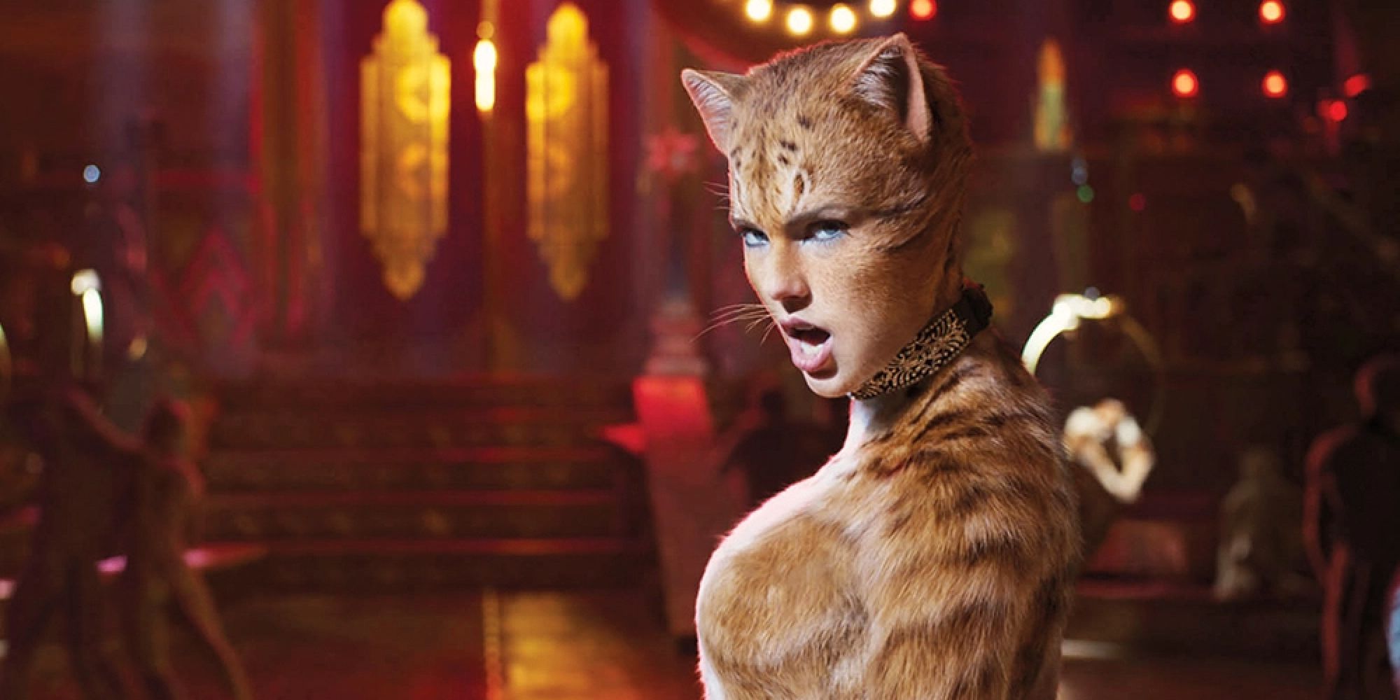 Taylor Swift as Bombalurina the cat in 2019's Cats
