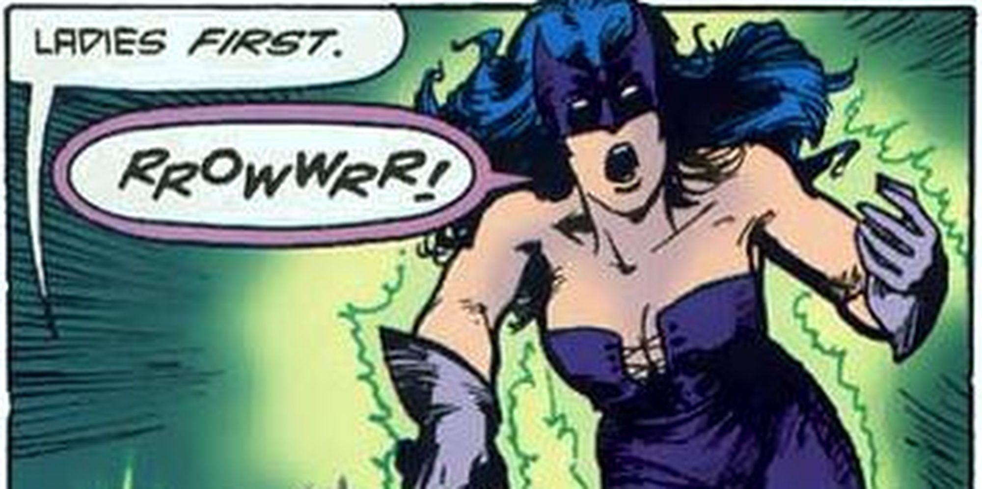 Catwoman as Star Sapphire Cropped