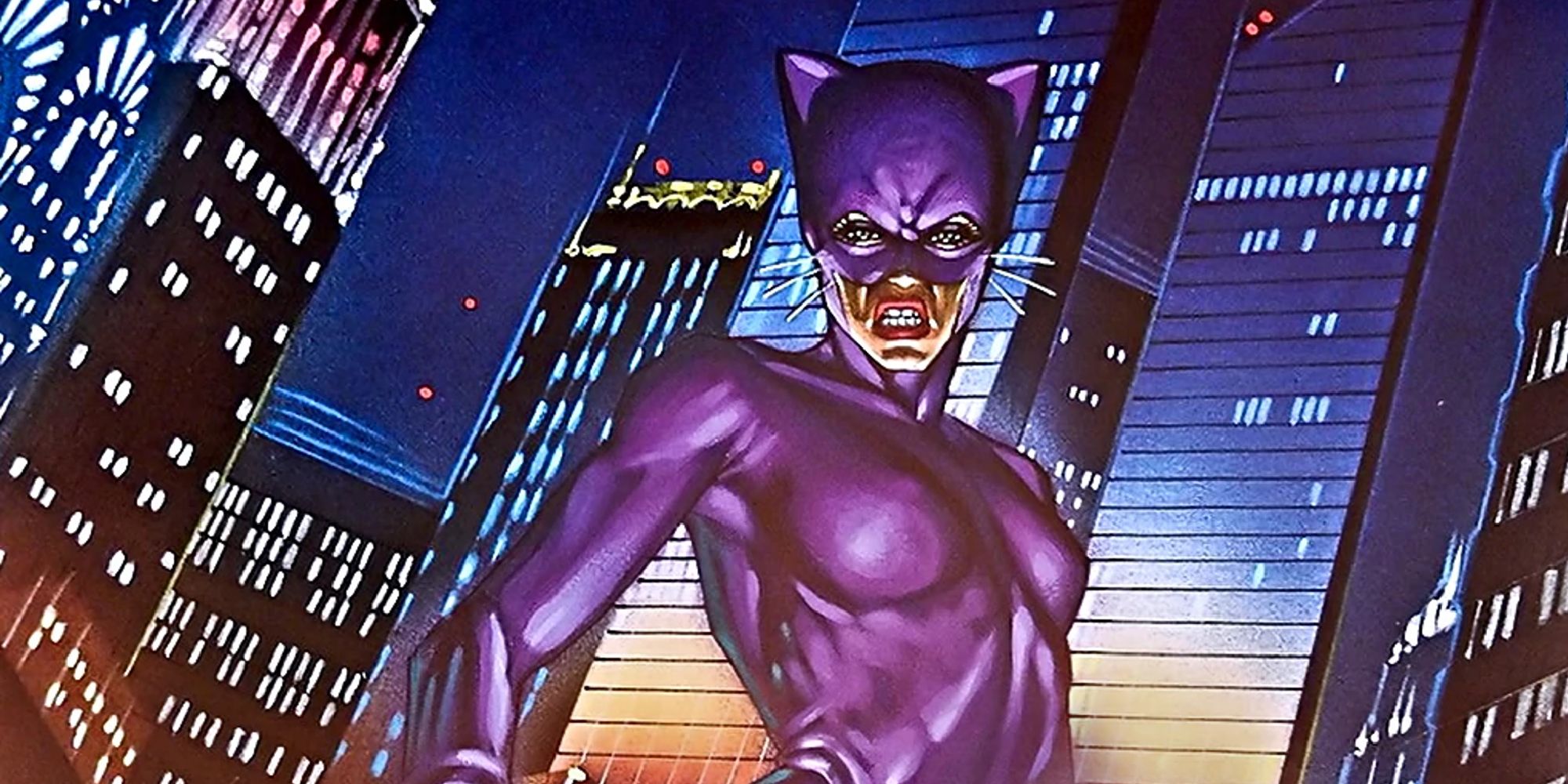 A freakish Catwoman on the cover of Her Sister's Keeper