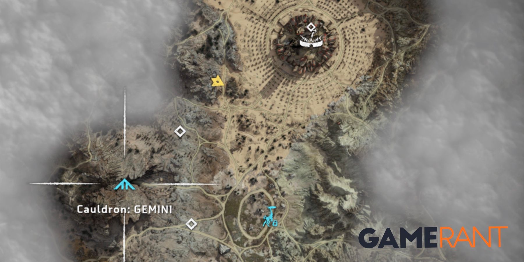 Horizon Forbidden West Cauldron GEMINI map location