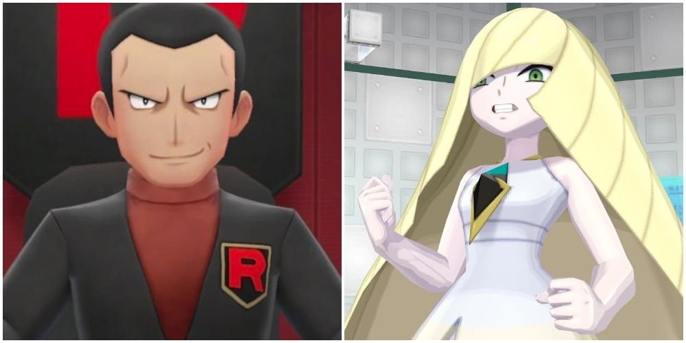 Split image of Giovanni and Lunasamine.