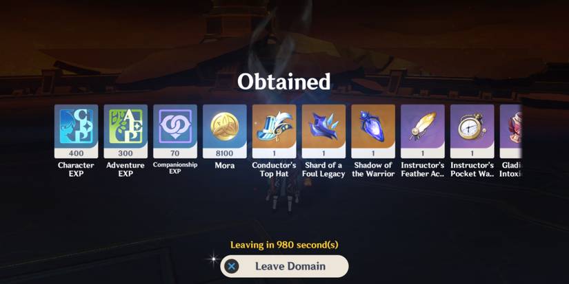 Childe drop in Genshin Impact 