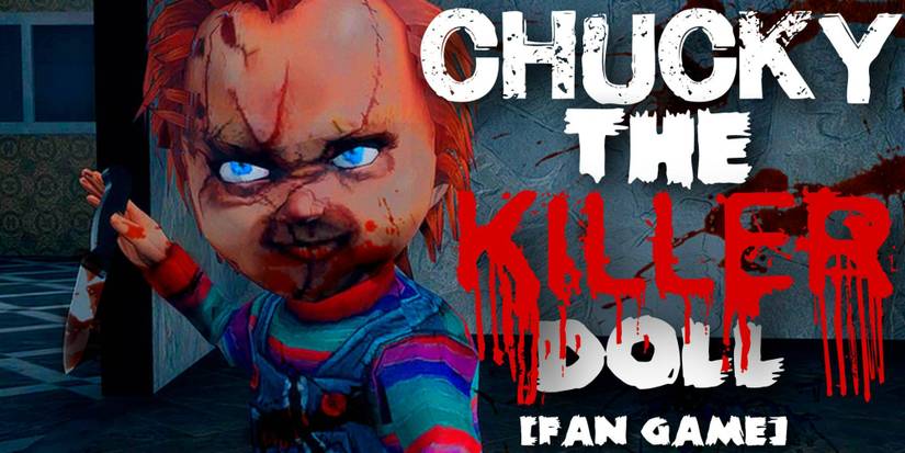 Chucky from Chucky the Killer Doll holding a knife