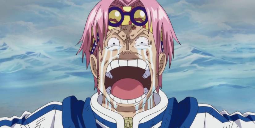 One Piece Coby crying at Marineford