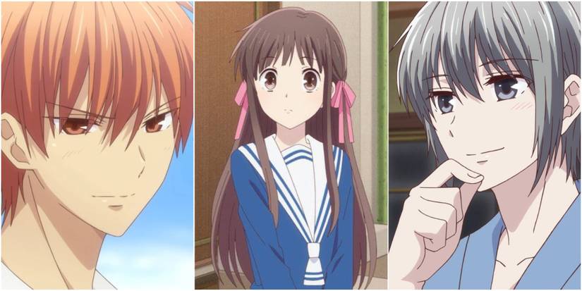 Collage of Fruits Basket: Kyou & Toru & Yuki