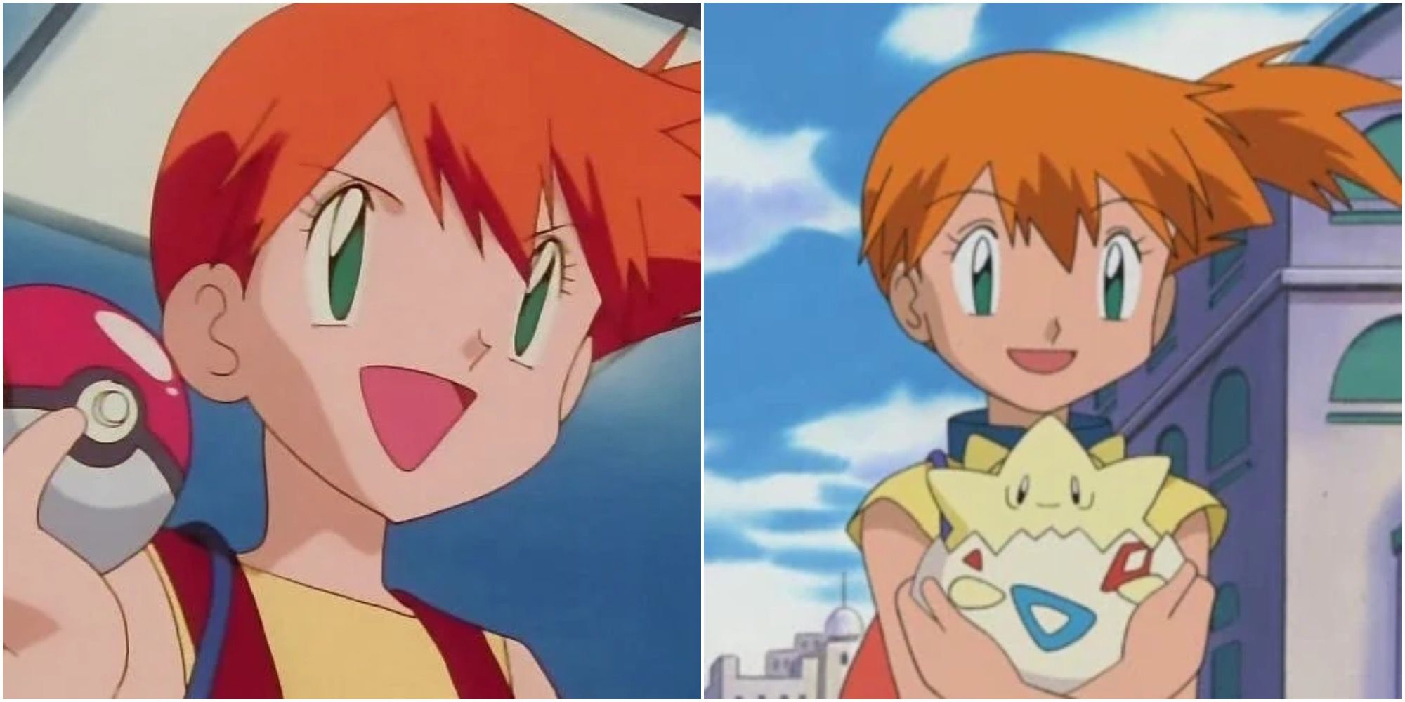 Collage of Misty from Pokemon