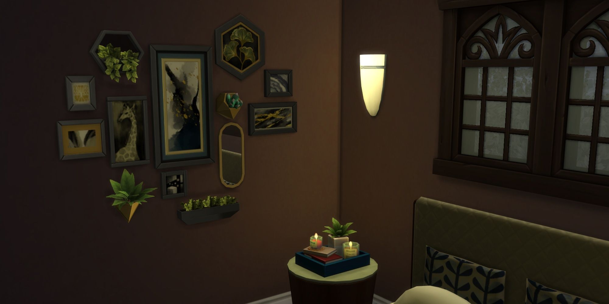 A collection of picture frames from The Sims 4: Decor to the Max