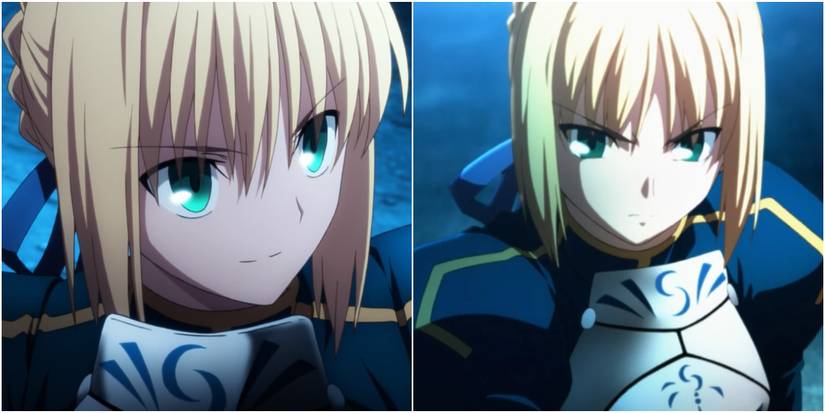 Collage of Saber from Fate:Zero