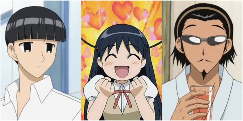 Collage of School Rumble: Tenma & Ouji & Kenji