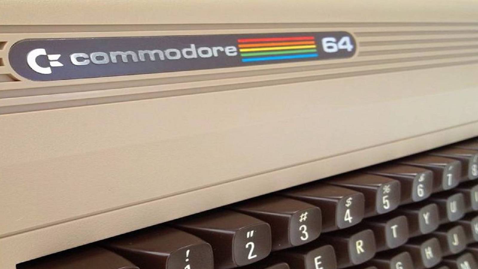 Commodore 64 Keyboard zoom