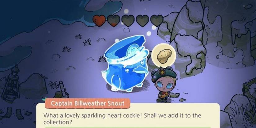 Cozy Grove captain snout donate