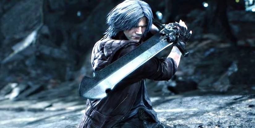 Dante aiming Rebellion