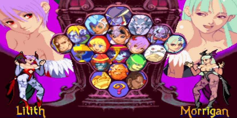 Darkstalkers 3 Character Select