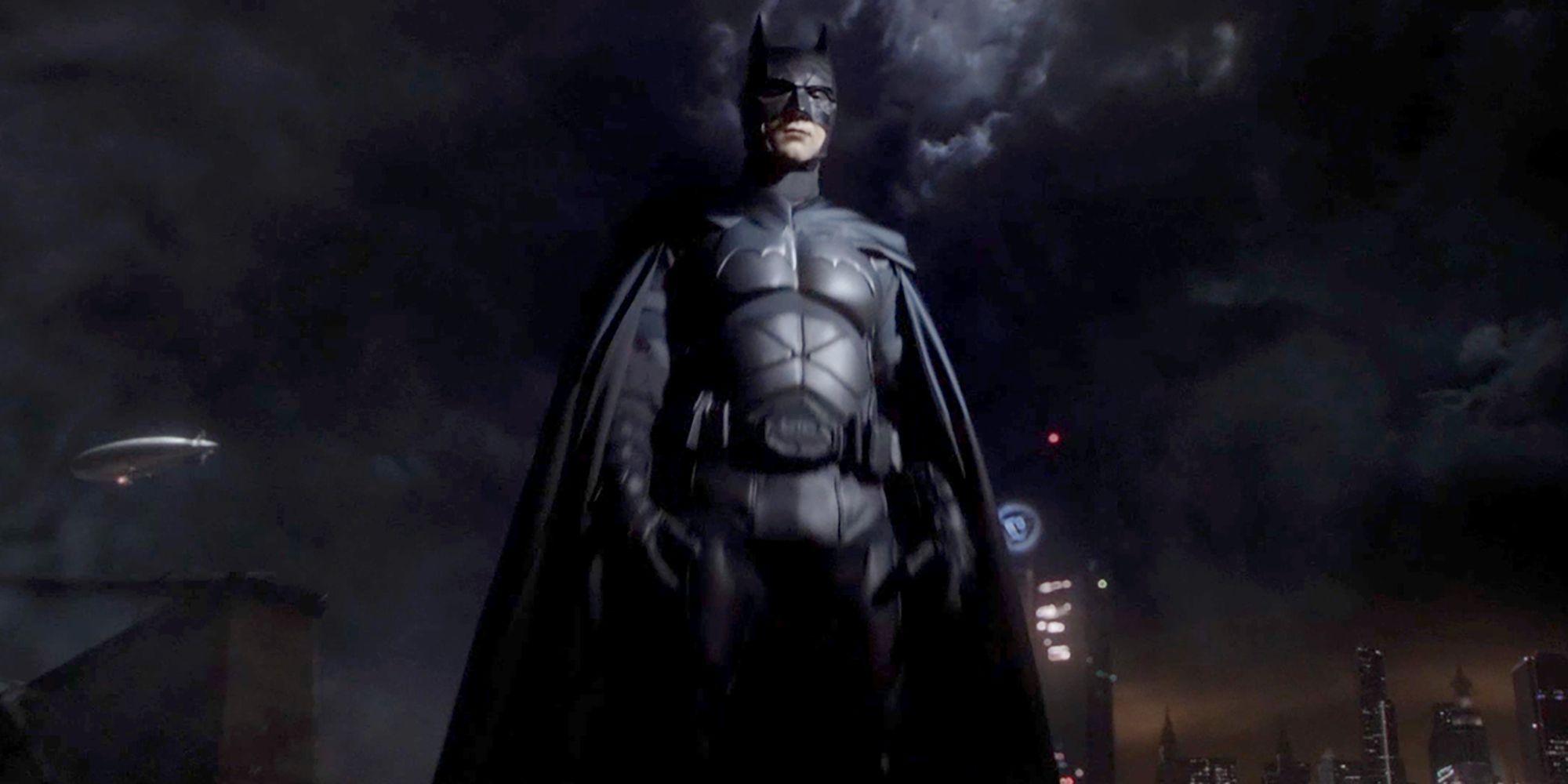 David Mazouz as Batman in the Gotham series finale