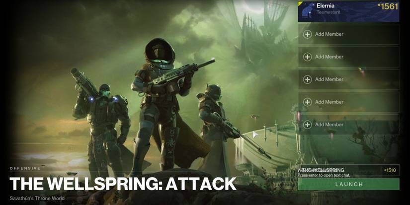 Destiny 2 Wellspring Load Screen