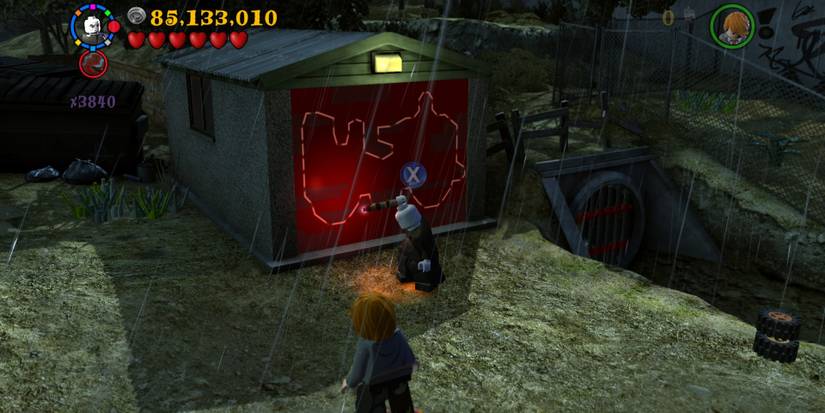 Diffindo in Lego Harry Potter: Years 5-7