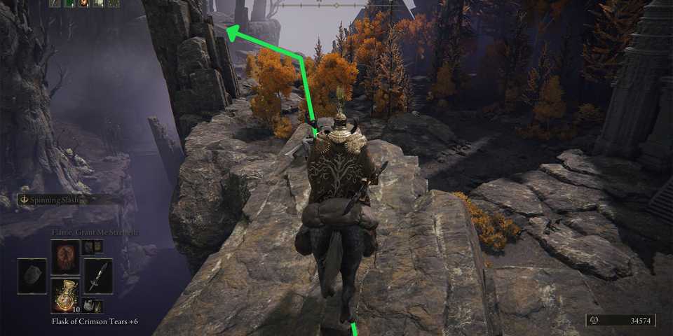 Elden Ring After Shack Across Rock