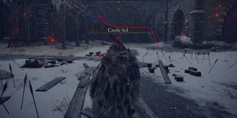 Elden Ring Castle Sol Entrance Shotel